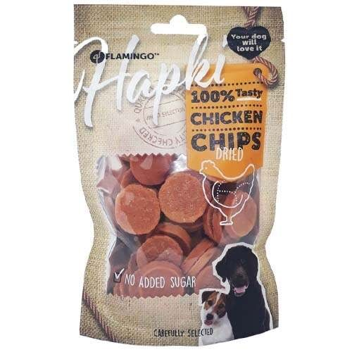 Flamingo Chicken Chips Glutensiz Köpek Ödülü 85 Gr