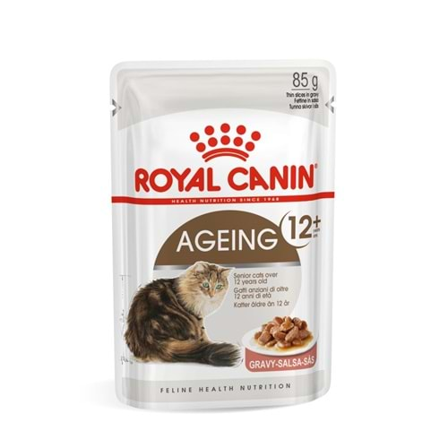 Royal Canin Pouch Gravy Ageing +12 Yaşlı Kedi Yaş Maması 85 Gr