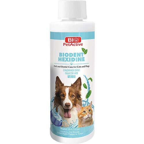 Bio Pet Active Biodent Hexidine Kedi ve Köpek Ağız Diş Bakımı 250 ML