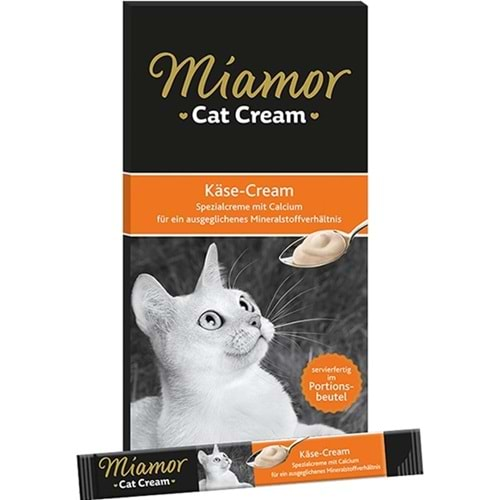 Miamor Kase Cream Tamamlayıcı Ek Besin ve Kedi Ödülü 5 x 15 Gr