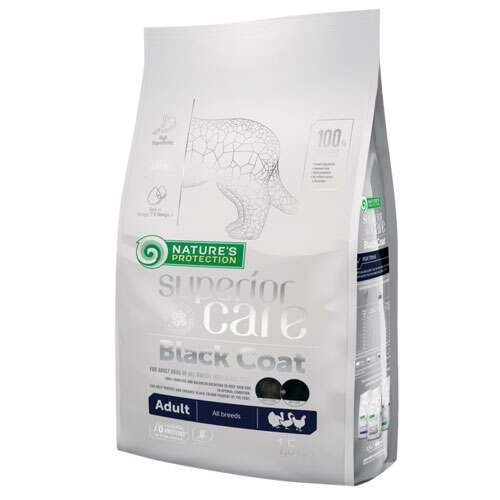 Natures Protection Black Dogs Kümes Hayvanlı Siyah Köpek Maması 1.5 Kg