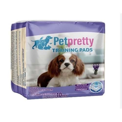 Pet Pretty Lavantalı 30'lu 60x90 cm Tuvalet Eğitim Çiş Pedi