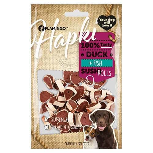 Flamingo Hapki Ördek Etli ve Balıklı Köpek Ödülü 85 Gr