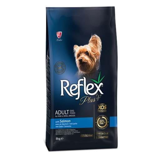 Reflex Plus Mini & Small Somonlu Küçük Irk Köpek Maması 8 Kg