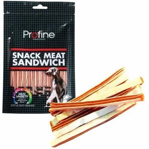 Profine Snack Meat Sandwich Tavuklu Köpek Ödül Maması 80 Gr