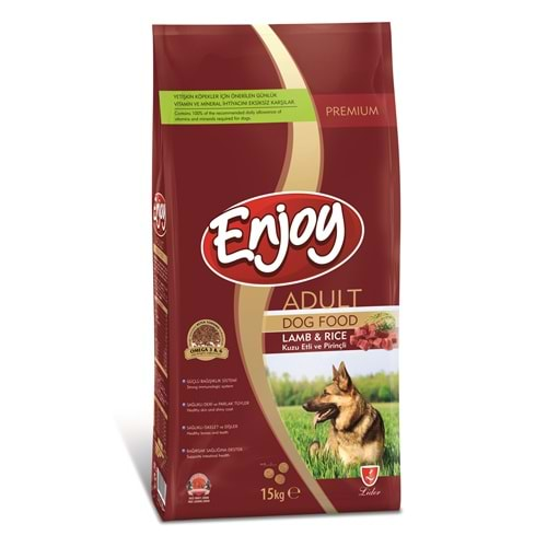 Enjoy Lamb Kuzu Etli Yetişkin Köpek Maması 15 Kg