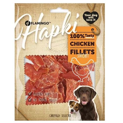 Flamingo Chicken Short Fillets Tavuk Etli Parça Glutensiz Köpek Ödülü 170 Gr