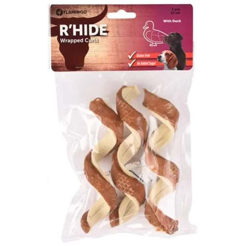 Flamingo R'hide Duck Ördek Aromalı Spiral Atıştırmalık - 110 Gr