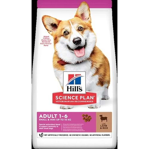 Hills Small Miniature Küçük Irk Kuzulu Köpek Maması 1,5 Kg