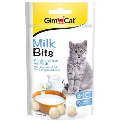 Gimcat Milk Bits Sütlü Kedi Ödül Tableti 40 Gr