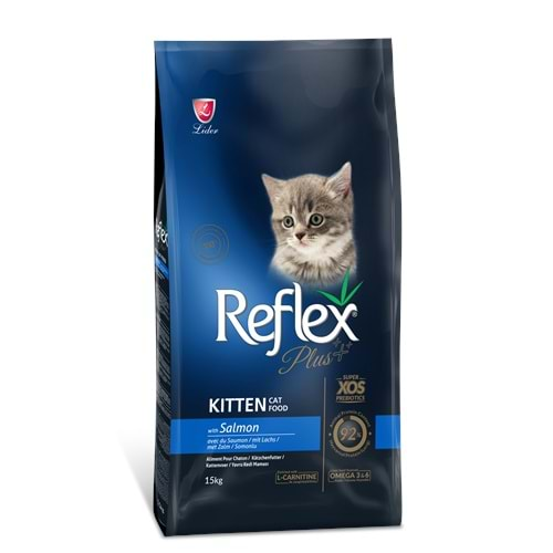 Reflex Plus Somonlu ve Pirinçli Yavru Kedi Maması 15kg