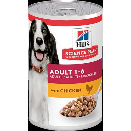 Hills Tavuk Etli Yetişkin Köpek Konservesi 370 Gr