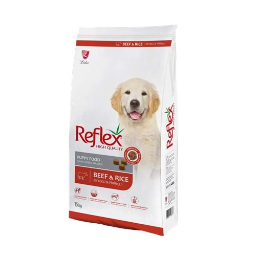 Reflex Biftekli ve Pirinçli Yavru Köpek Maması 15kg