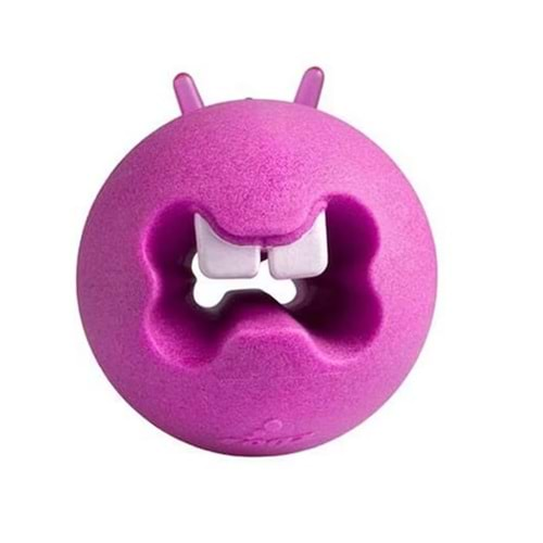 Rogz Fred Ball Treat Dog Toy Pembe 6,4 Cm