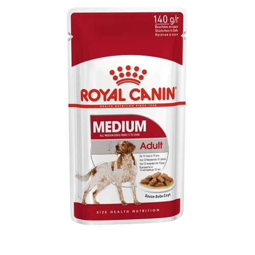 Royal Canin Medium Adult Gravy Köpek Yaş Maması 140 Gr