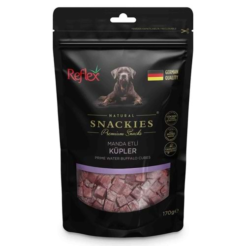 Reflex Snackies Manda Etli Küpler Köpek Ödül Maması 170 Gr