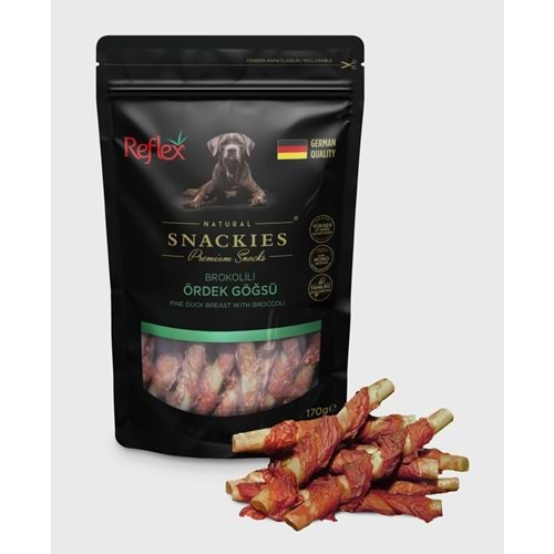 Reflex Snackies Brokoli Ördek Göğsü 170 Gr