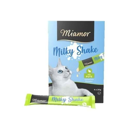 Miamor Milky Shake Hindili Krema Kedi Ödül Maması 4*20 Gr