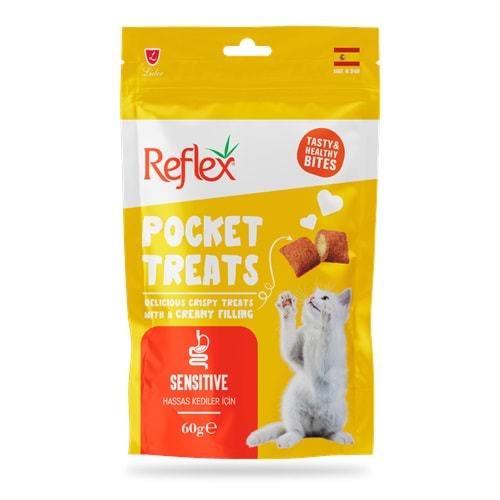 Reflex Pocket Treats Sensitive Kedi Ödül Maması 60gr