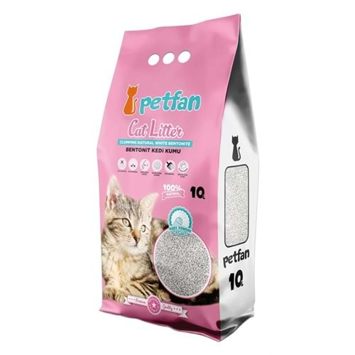 PETFAN KEDİ KUMU BEBEK PUDRALI 10LT