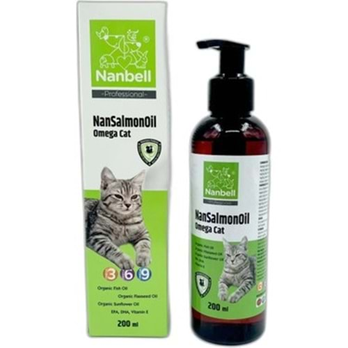 Nanbell Nansalmonoil Omega 3-6-9 200 ml