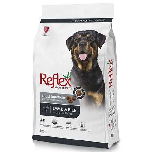 Reflex Kuzulu Pirinçli Yetişkin Köpek Maması 3 kg