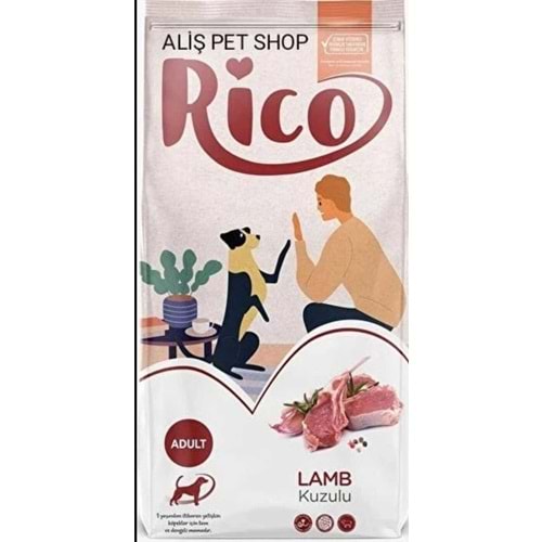 Rico Kuzu Yetişkin Köpek Maması 3 Kg