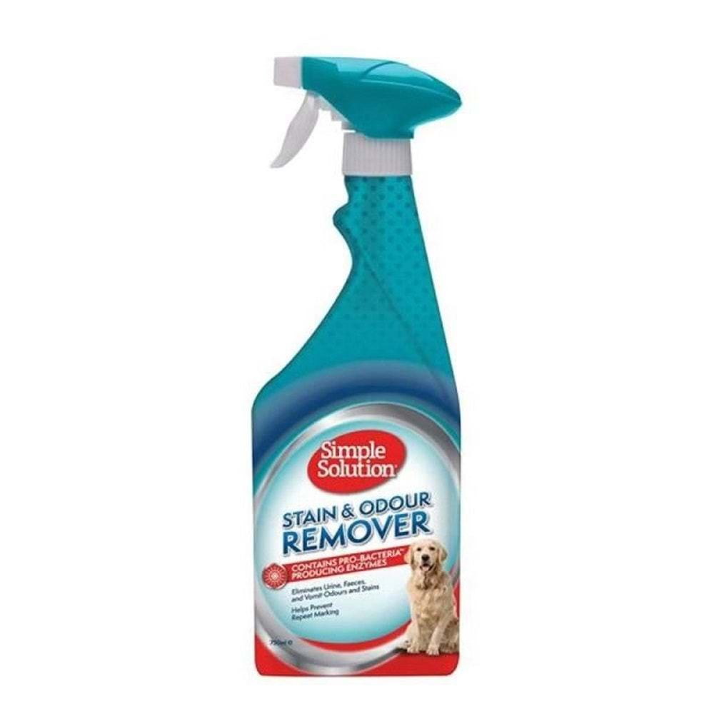 Simple Solution Köpek Leke ve Koku Giderici Sprey 750 ml