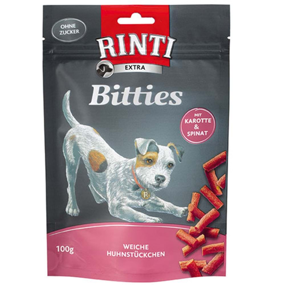 Rinti Extra Bitties Havuç+Ispanak Köpek Ödülü 100gr100GR