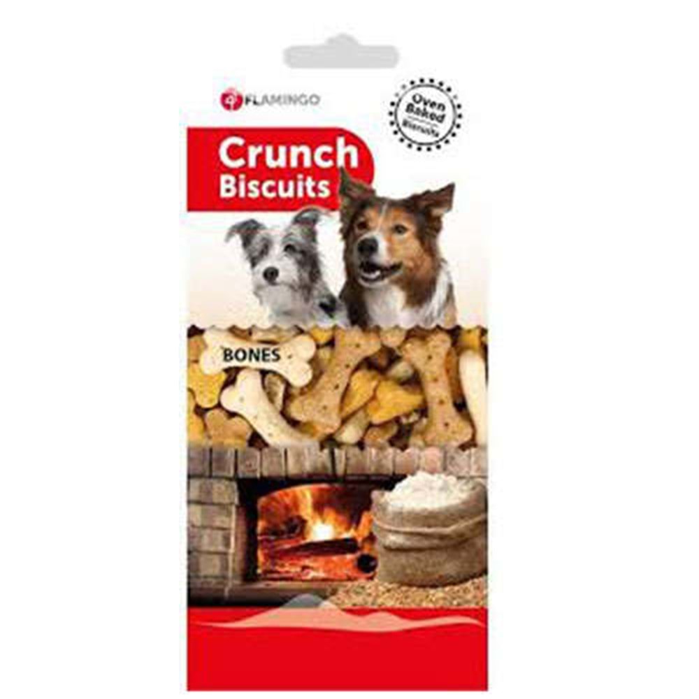 Flamingo Crunch Kemik Köpek Ödül Bisküvisi 500 Gr
