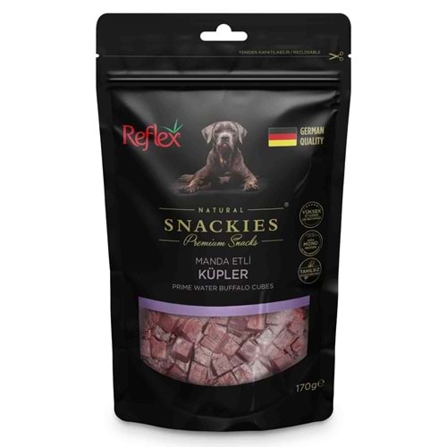 Reflex Snackies Manda Etli Küpler Köpek Ödül Maması 170 Gr